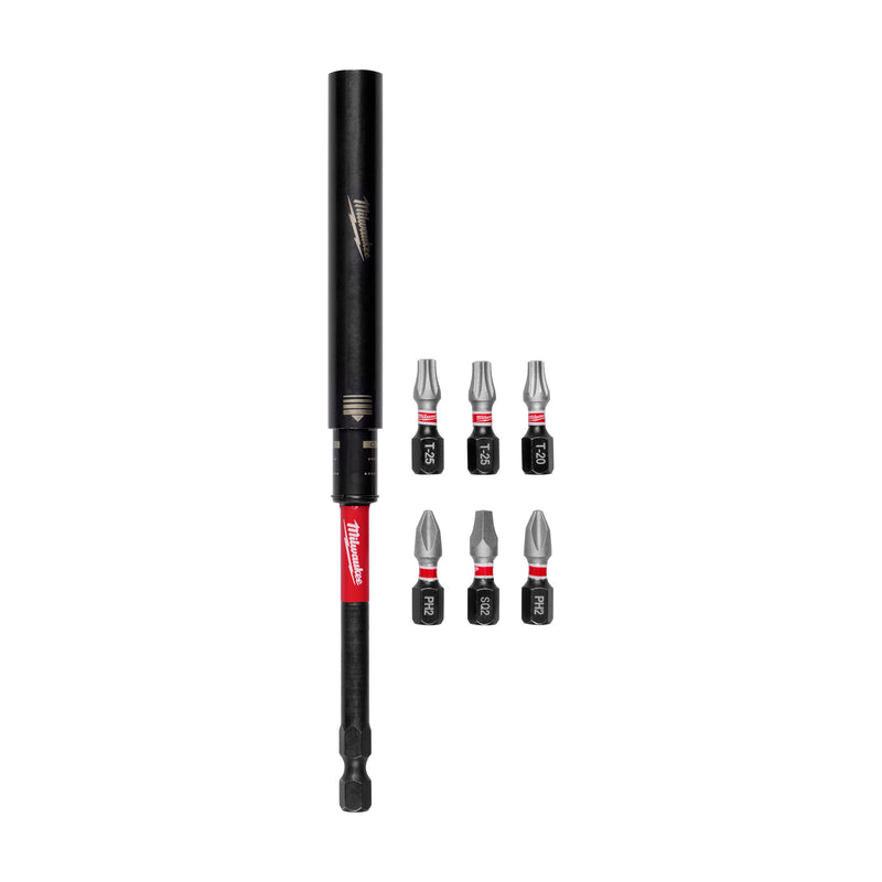 Milwaukee Electric - Shockwave 7PC Impact Magnetic Drive Guide Set