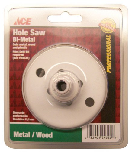 Ace 2 5/8" Bi-Metal Hole Saw 24323, Metal/Wood