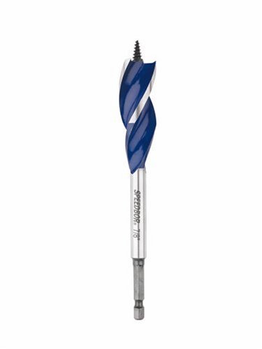 Irwin SPEEDBOR Tri Flute Wood Drill Bit 7/8" X 6"(3041005)