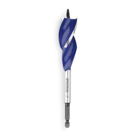 Irwin SPEEDBOR Tri Flute Wood Drill Bit 3/4" X 6"(3041004)