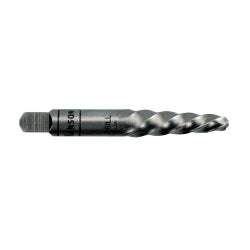 Irwin 53401 EX-1; screws 3/32-5/32 in; 5/64 in drill Spiral flute screw extractor EX-1, 2 in