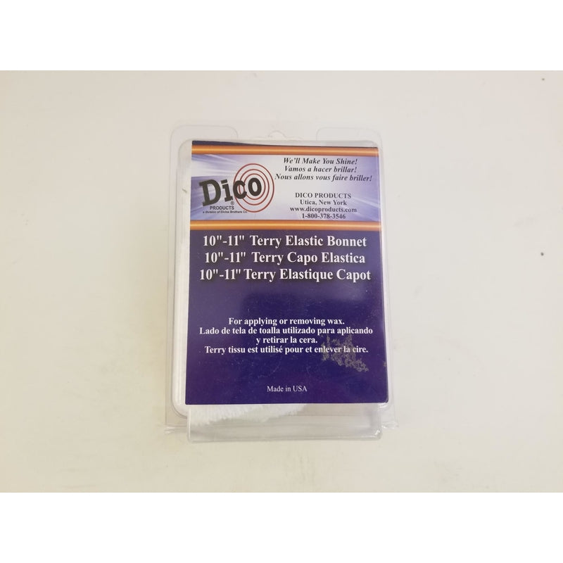 Dico Terry Cloth Bonnet 10 "