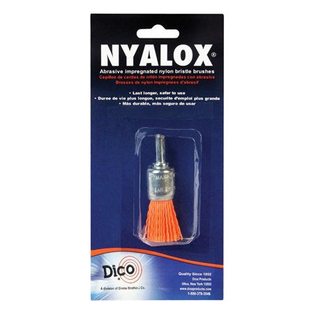 DICO NYALOX 3/4 in. Twisted Wheel Brush Nylon 2500 rpm