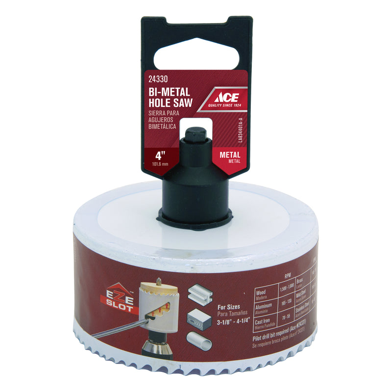 Ace Bi-Metal Hole Saw 4" (24330)