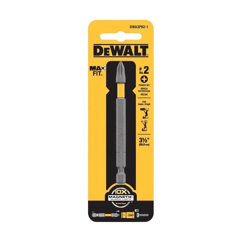 DeWalt DWA3PH2-1 Max Fit Phillips 2 Power Bit S2