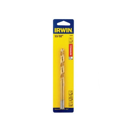 Irwin Tools BIT Drill 13/32" TIN135PT
