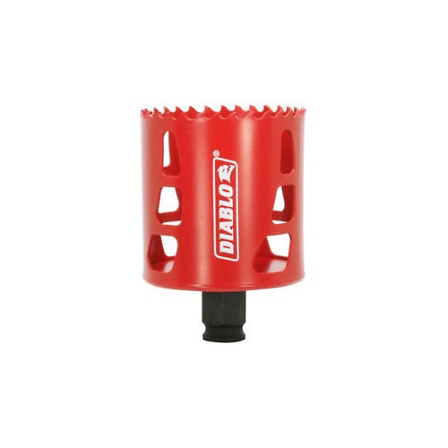 Diablo Bi-Metal Hole Saw with Variable Tooth Design for Faster Cuts - Fits with Snap-Lock Plus Mandrel System - 2-1/2" D