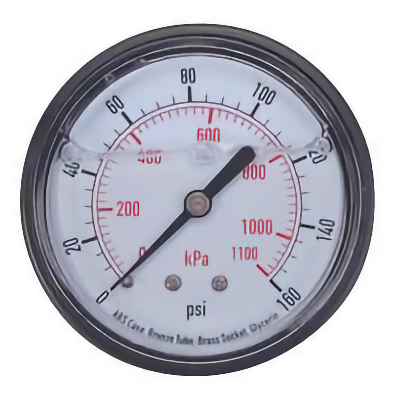 Ace 2-1/2 in Liquid-Filled Pressure Gauge 0 to 160 psi
