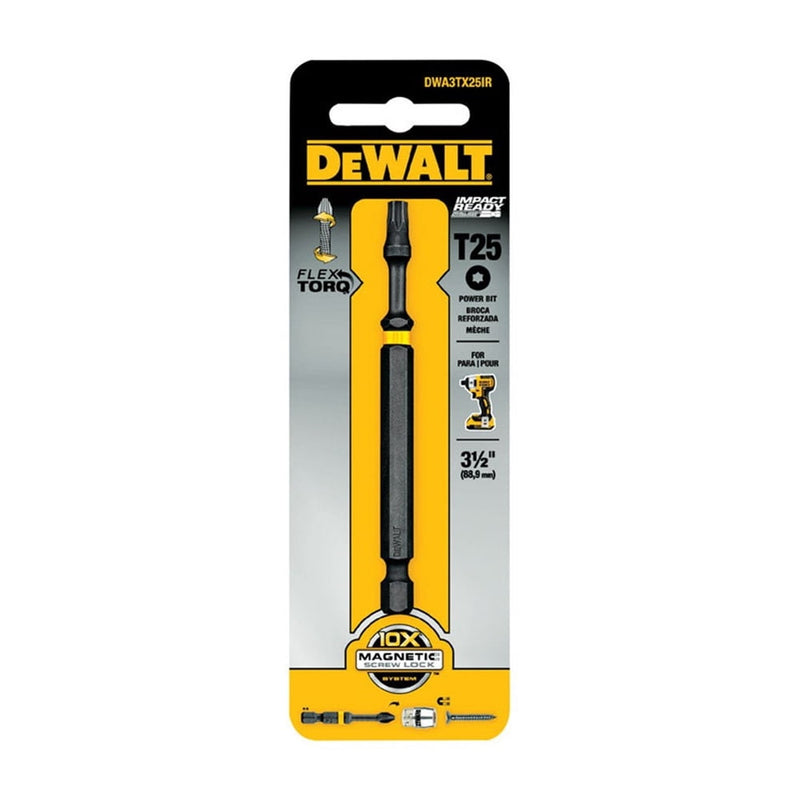 DeWalt 3.5 in Torx T25 Impact Ready