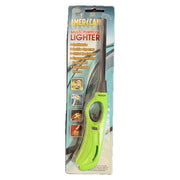 American Match refillable multi-purpose lighter, green, front