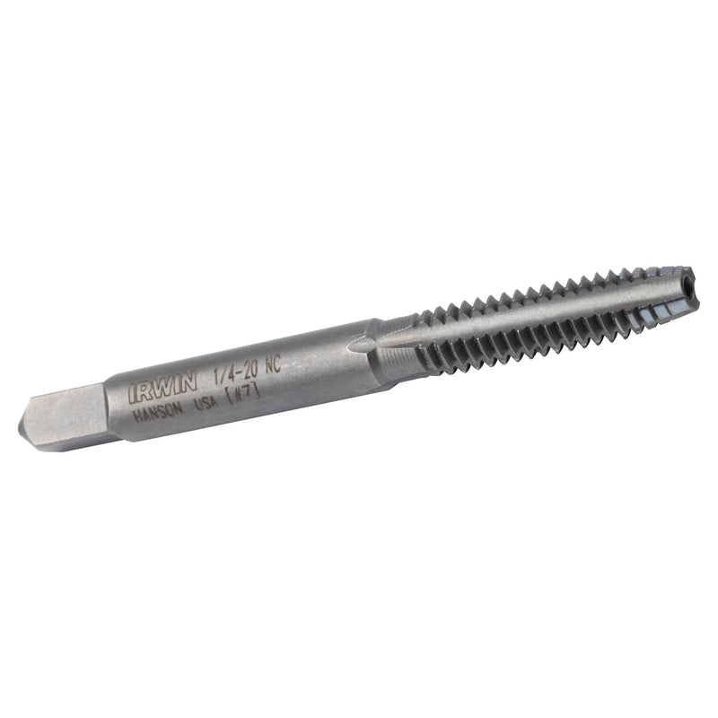 Irwin Hanson 8120 1/4"-20 NC High Carbon Steel Plug Tap