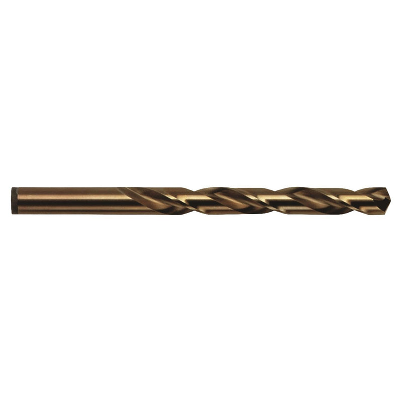 Irwin Tools 3016023 Single Cobalt Alloy Steel High-Speed Steel Drill Bit, 23/64" x 4-7/8"