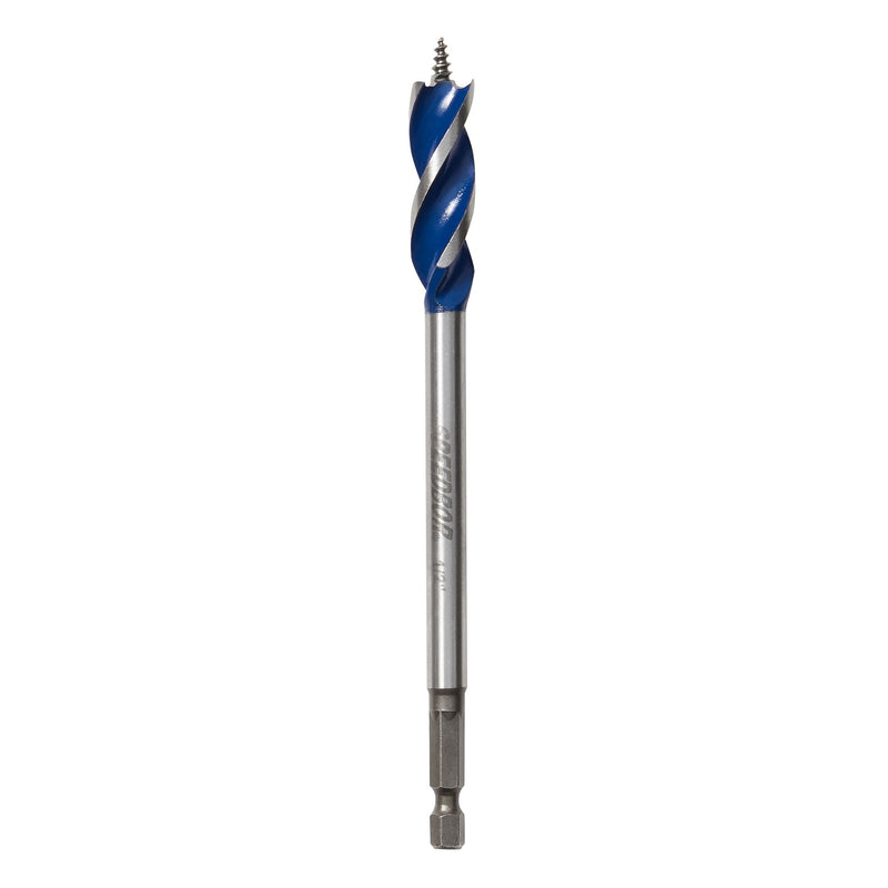 Irwin SPEEDBOR Tri Flute Wood Drill Bit 1/2" X 6"(3041001)