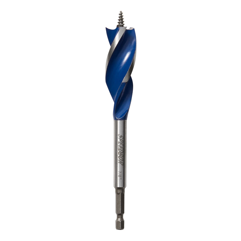 Irwin SPEEDBOR Tri Flute Wood Drill Bit 7/8" X 6"(3041005)