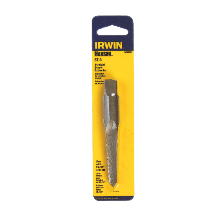 Irwin #6 Straight Screw Extractor
