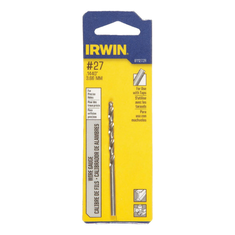 Irwin 81127ZR #27 Wire Gauge General Purpose Drill Bit