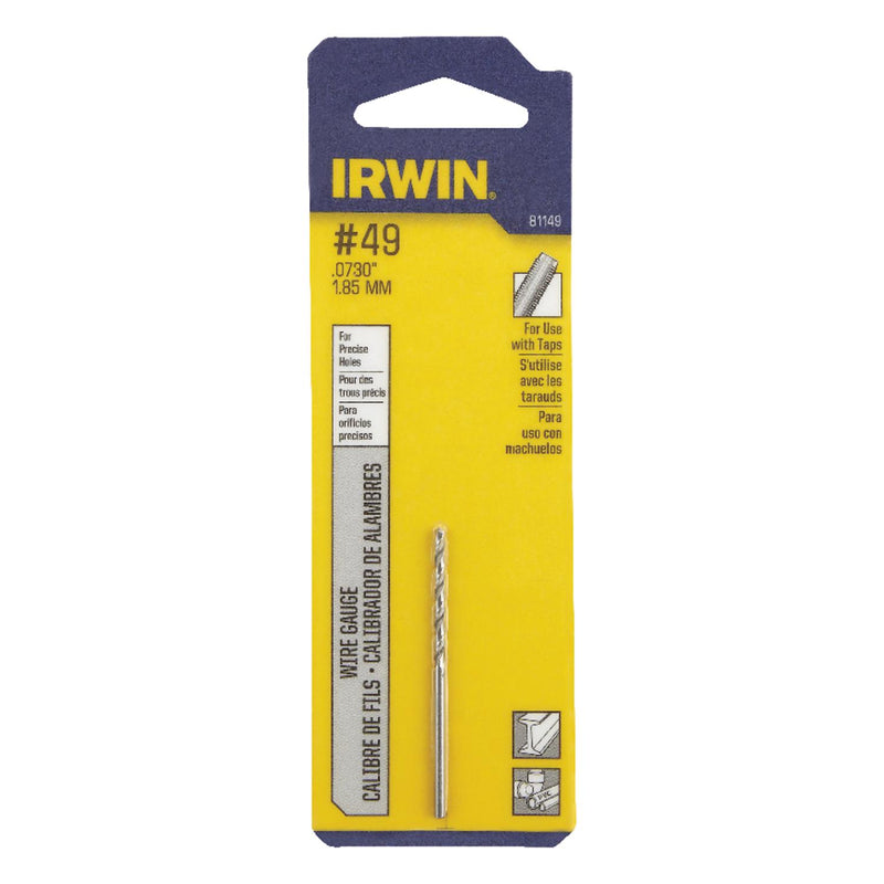 Irwin 81149 High-Speed Steel Wire Gauge Drill Bit