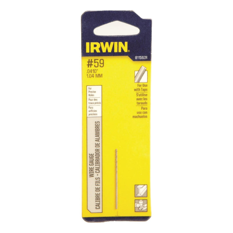 Irwin 81159ZR #59 Wire Gauge General Purpose Drill Bit