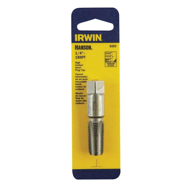 Irwin Hanson 8203 Tap 1/4-18 Npt Taper for Tap Die Extraction