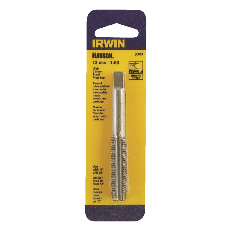 Irwin High Carbon Steel Machine Screw Thread Metric Plug Tap 12mm -1.50