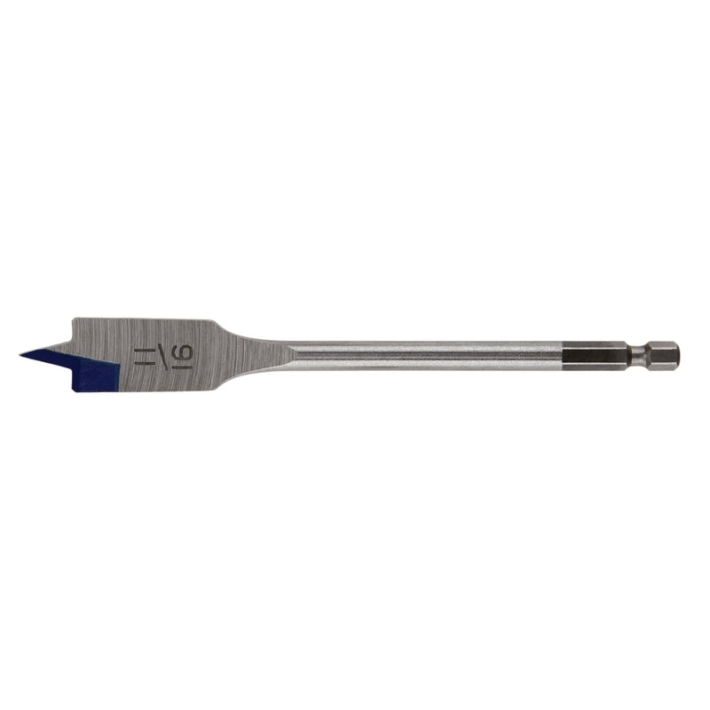 Irwin Tools Irwin SPEEDBOR Spade Wood Drill Bit 11/16" X 6" (88811)