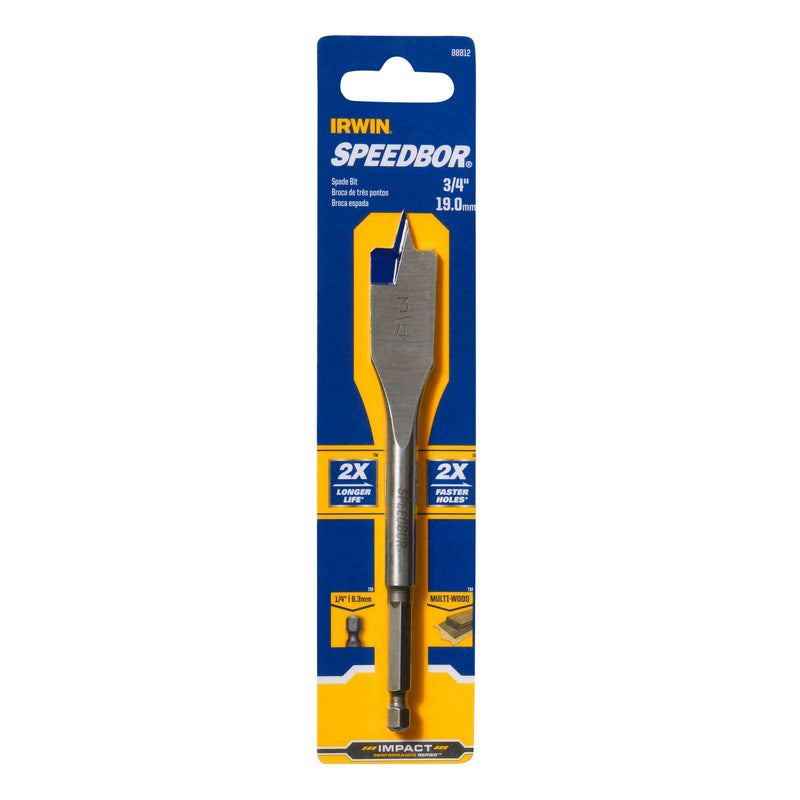 Irwin Tools Speedbor 88812 3/4" Spade Bit